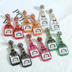 Champagne Seed Bead Earrings E4679