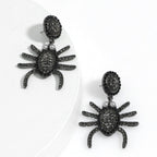 Spider Rhinestone Earrings E4971