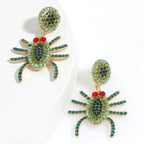Spider Rhinestone Earrings E4971