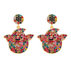 Ghost Rhinestone Earrings E5022