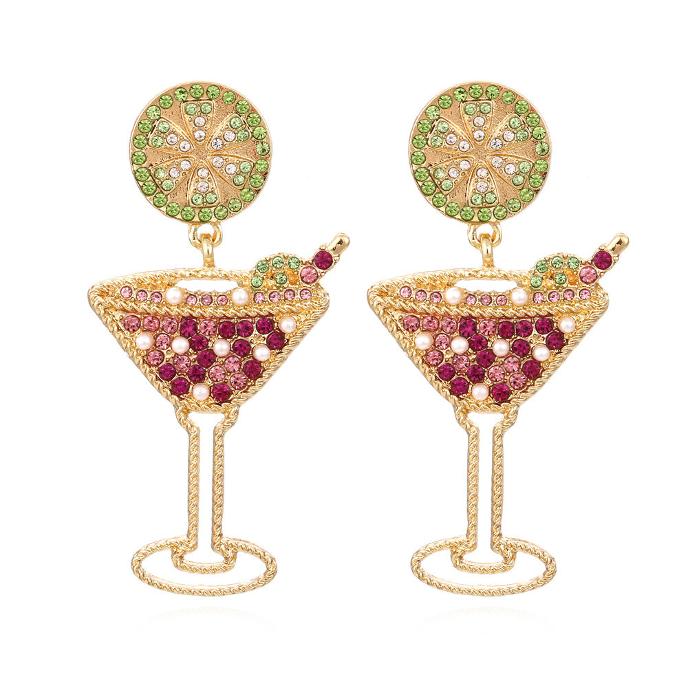 Flower Raffia Stud Earrings E8144