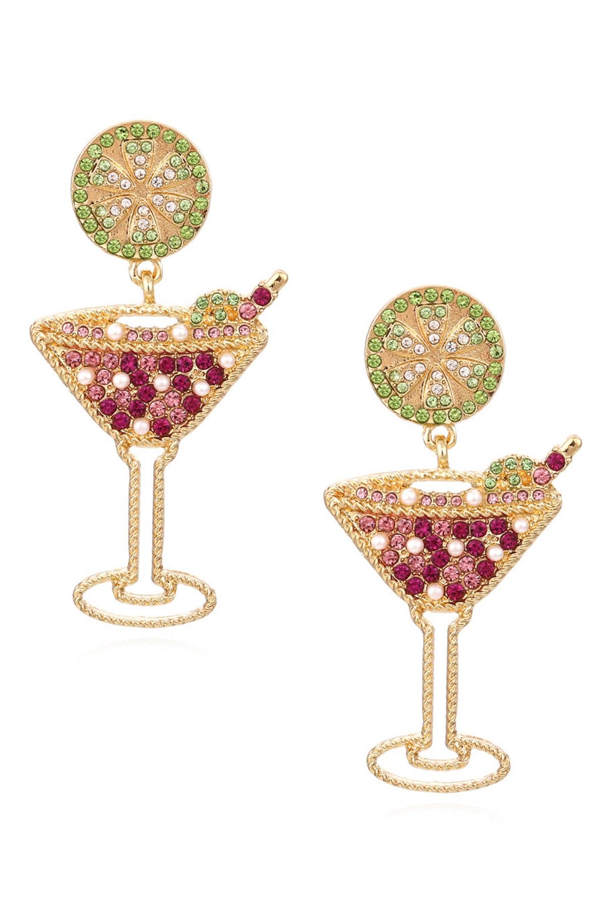 Flower Raffia Stud Earrings E8144