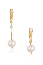 Irregular Pearl Asymmetrical Earrings E5297