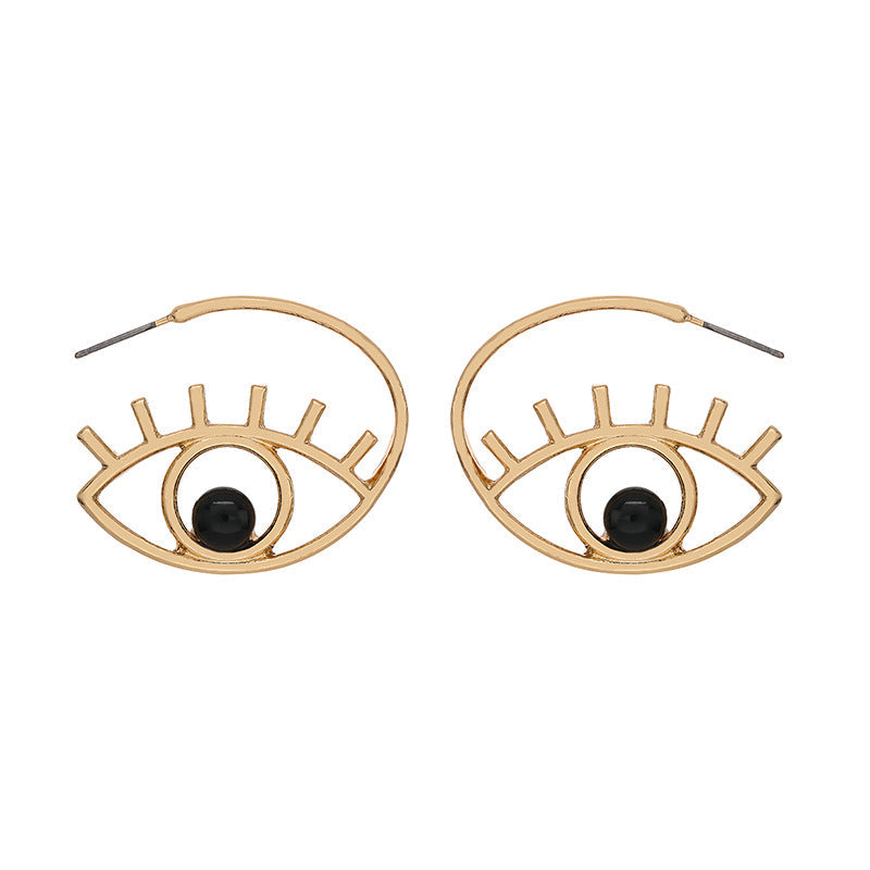 Evil Eye Alloy Earrings E5310