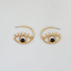 Evil Eye Alloy Earrings E5310