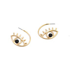 Evil Eye Alloy Earrings E5310
