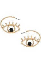 Evil Eye Alloy Earrings E5310