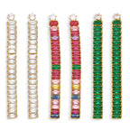 Tassel Cubic Zirconia Earrings E6101