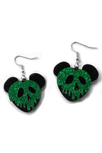 Skull Acrylic Earrings E6307
