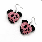 Skull Acrylic Earrings E6307