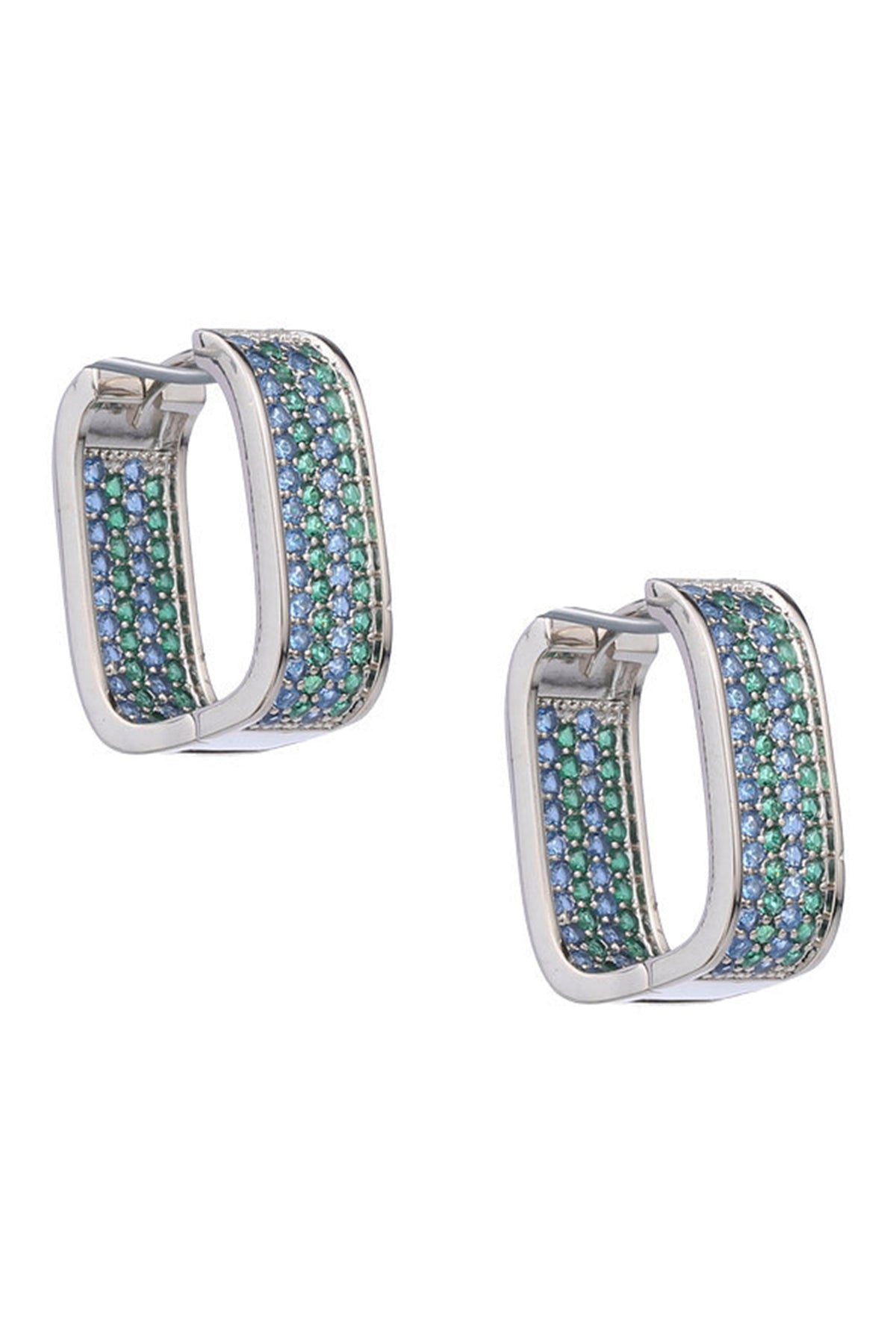 Hoop Cubic Zirconia Earrings E6452