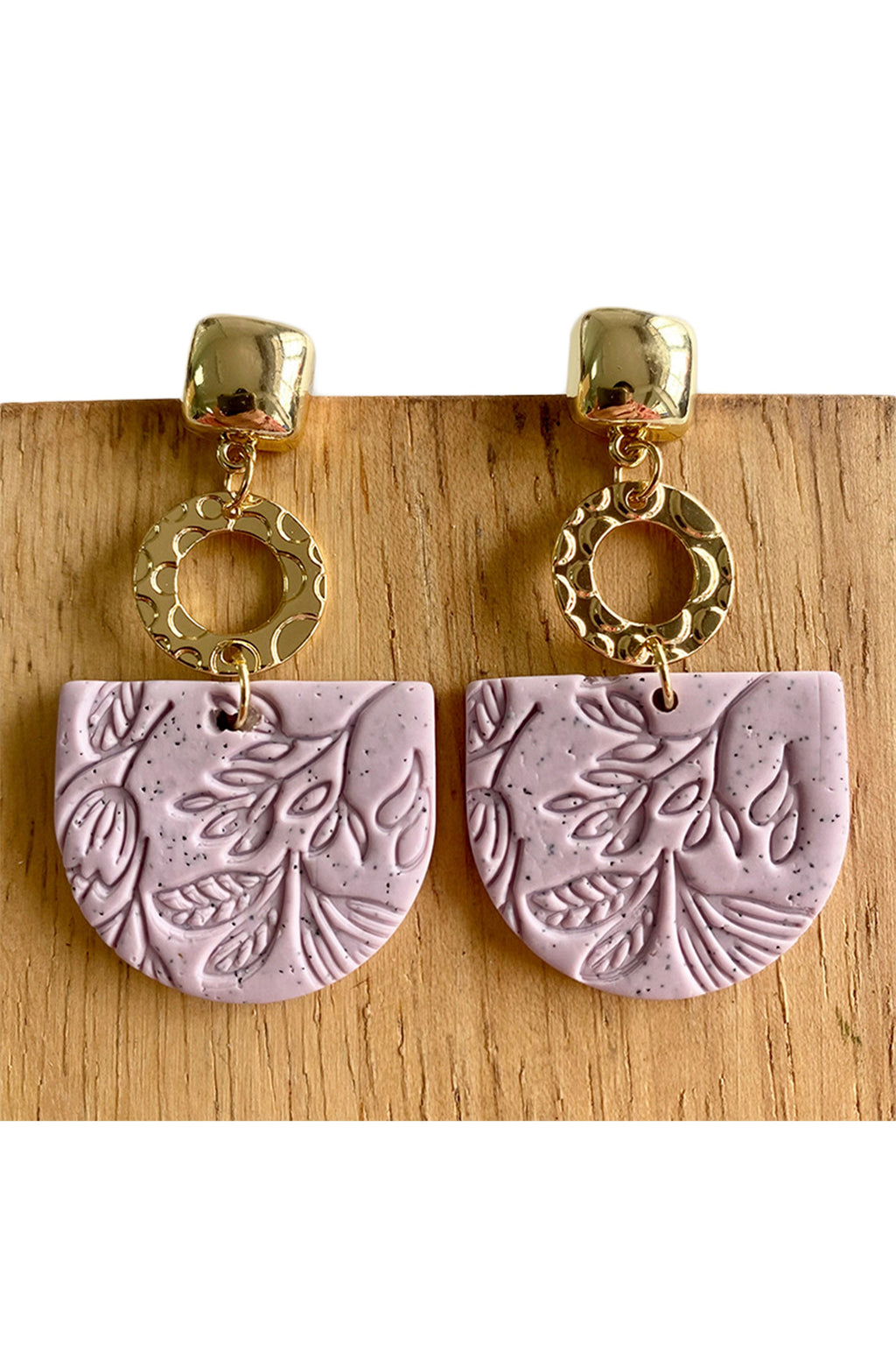 Geometry Polymer Clay Earrings E6838