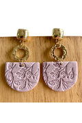 Geometry Polymer Clay Earrings E6838
