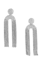 Tassel Rhinestone Earrings E6867