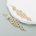 Tassel Cubic Zirconia Earrings E6918