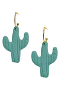 Cactus Polymer Clay Earrings E6972