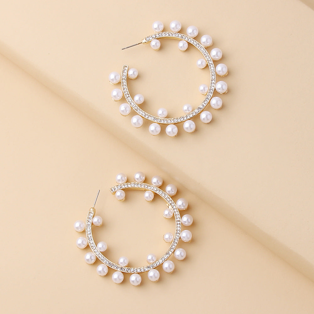 Tassel Rhinestone Earrings E6867