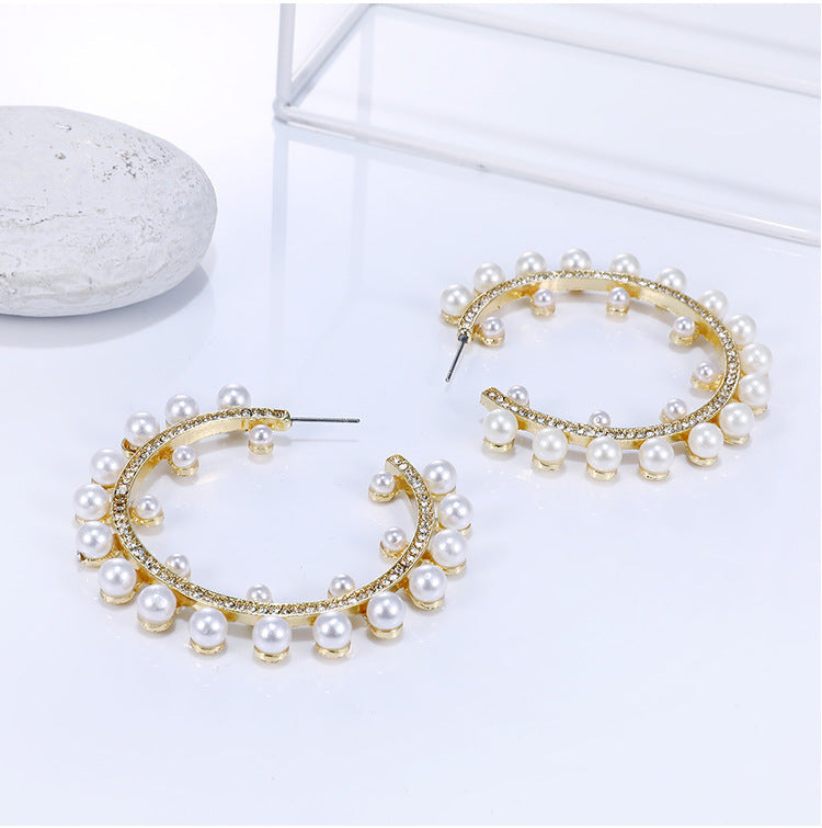 Tassel Rhinestone Earrings E6867