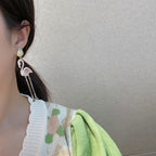 Flamingo Cubic Zirconia Earrings E7218