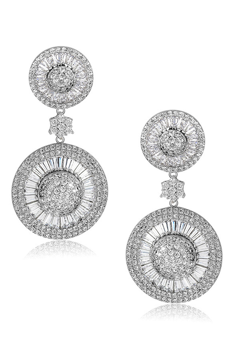 Luxurious Cubic Zirconia Earrings E7224