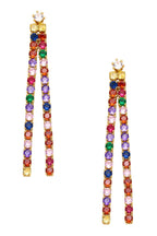Tassel Cubic Zirconia Earrings E7453