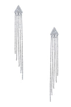 Tassel Rhinestone Earrings E7486