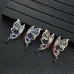 Butterfly Cubic Zirconia Earrings E7657
