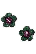 Butterfly Teardrop Cubic Zirconia Earrings E7924