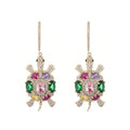 Turtle Cubic Zirconia Earrings E7952
