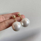 Glass Pearl Beads Earrings E8684 - view 3