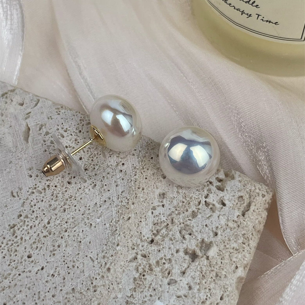 Glass Pear Beads Earrings E8694 - view 2