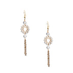 18K Gold Plated Various Stones Earrings E8761