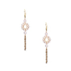 18K Gold Plated Various Stones Earrings E8761