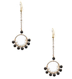 18K Gold Plated Various Stones Earrings E8762