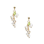 18K Gold Plated Various Stones Earrings E8764