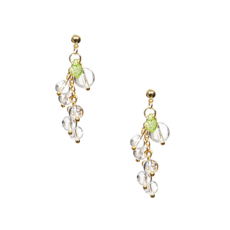 18K Gold Plated Various Stones Earrings E8764