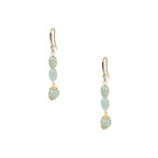18K Gold Plated Various Stones Earrings E8767