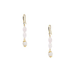 18K Gold Plated Various Stones Earrings E8767