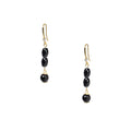 18K Gold Plated Various Stones Earrings E8767