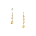 18K Gold Plated Various Stones Earrings E8767