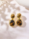 Various Stones Handmade Earring E8788