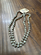 Kiwi Stone Necklace N3180