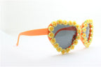 Heart Shape Floral SunGlasses G0100