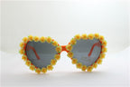 Heart Shape Floral SunGlasses G0100
