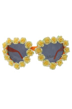 Heart Shape Floral SunGlasses G0100