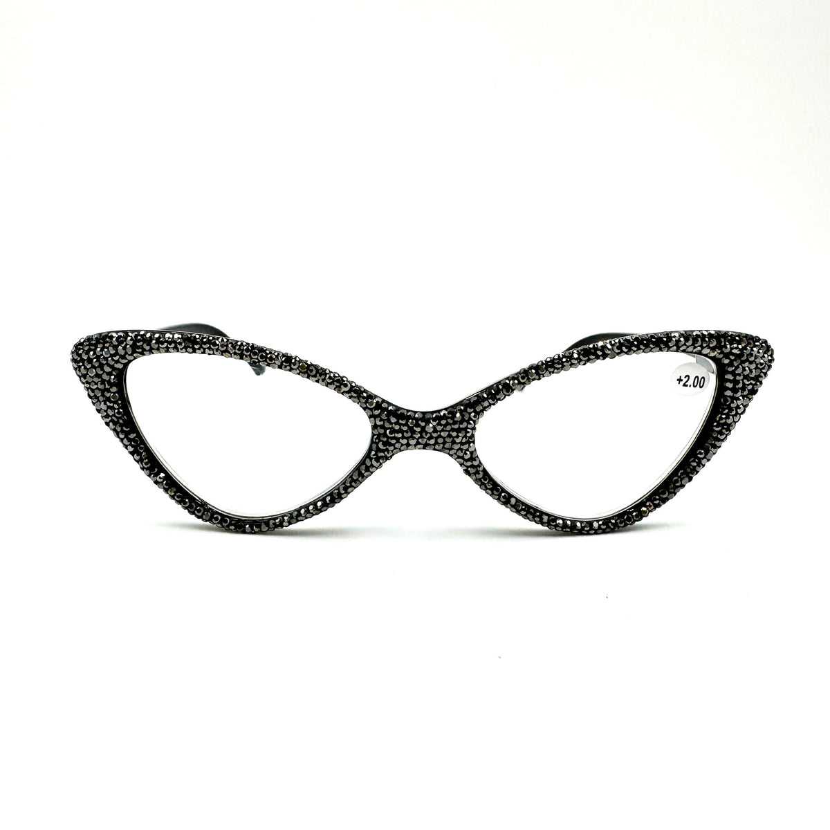 Handmade Rhinestone Cat Eye Reader G0303