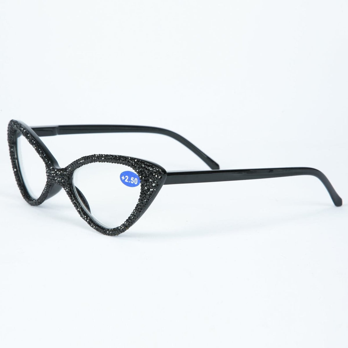 Handmade Rhinestone Cat Eye Reader G0303