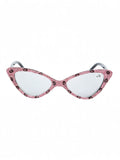 Handmade Rhinestone Cat-Eye Reader Glasses G0305-Pink - view 2