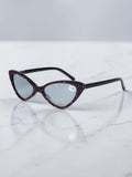 Handmade Rhinestone Cat-Eye Reader Glasses G0305
