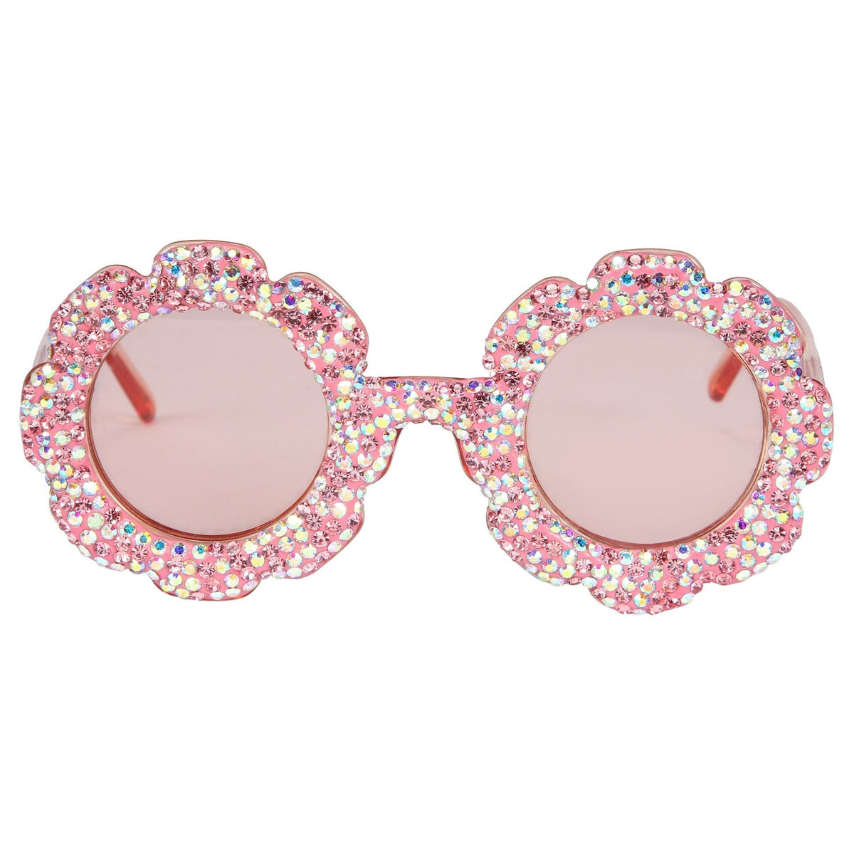Handmade Flower Rhinestone Kids Sunglasses G0308